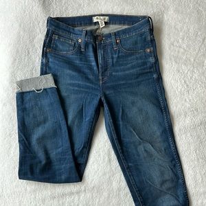 MADWELL | 9” high rise skinny jean | size:29 | lightly worn